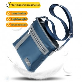 Men'S Navy Blue Crossbody Bag with Adjustable Strap - Soft, Durable Fabric, Multiple Compartments for Laptop, Tablet, and Essentials - Perfect for Travel, Sports, Camping, and Daily Commute - Ideal Gift for Halloween and Christmas, Travel Bag