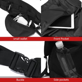 Casual Men's Crossbody Messenger Bag, Durable Laptop Bag