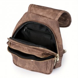 Vintage-Inspired Blue PU Backpack with Adjustable Straps & Multiple Pockets - Durable Everyday Use, Hand Washable Lining, Zipper Closure, Everyday Backpack|Vintageinspired Backpack|Durable Backpack